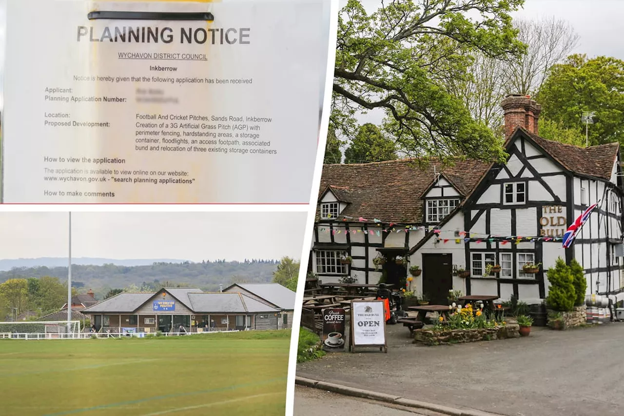 Angry locals kick off over rowdy football club in village that inspired BBC drama The Archers