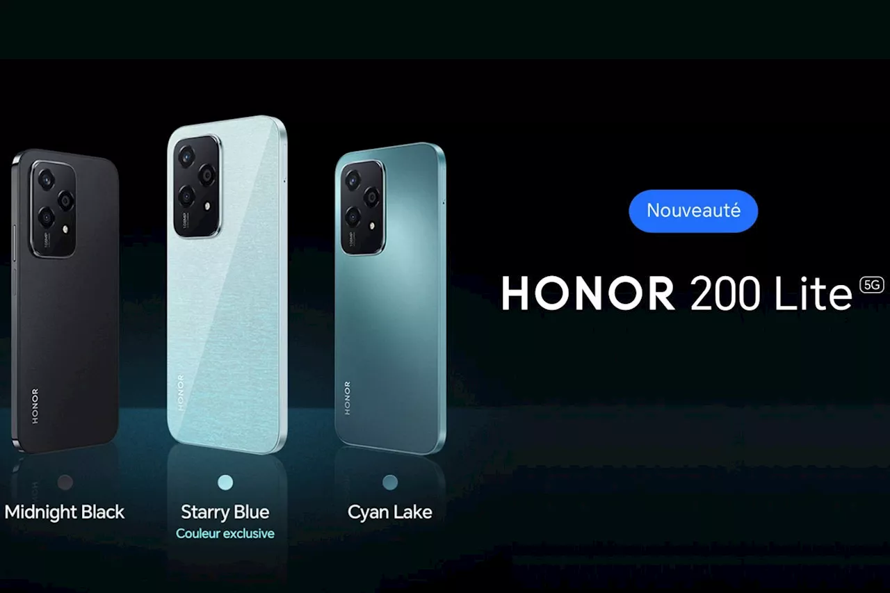 Essentiel et efficace : voici 6 raisons de craquer pour le HONOR 200 Lite