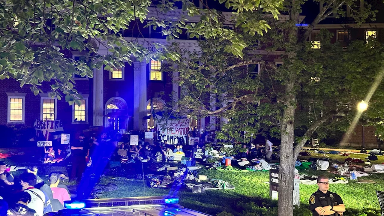 Dozens of protesters arrested at Virginia Tech's Gaza Liberation Encampment