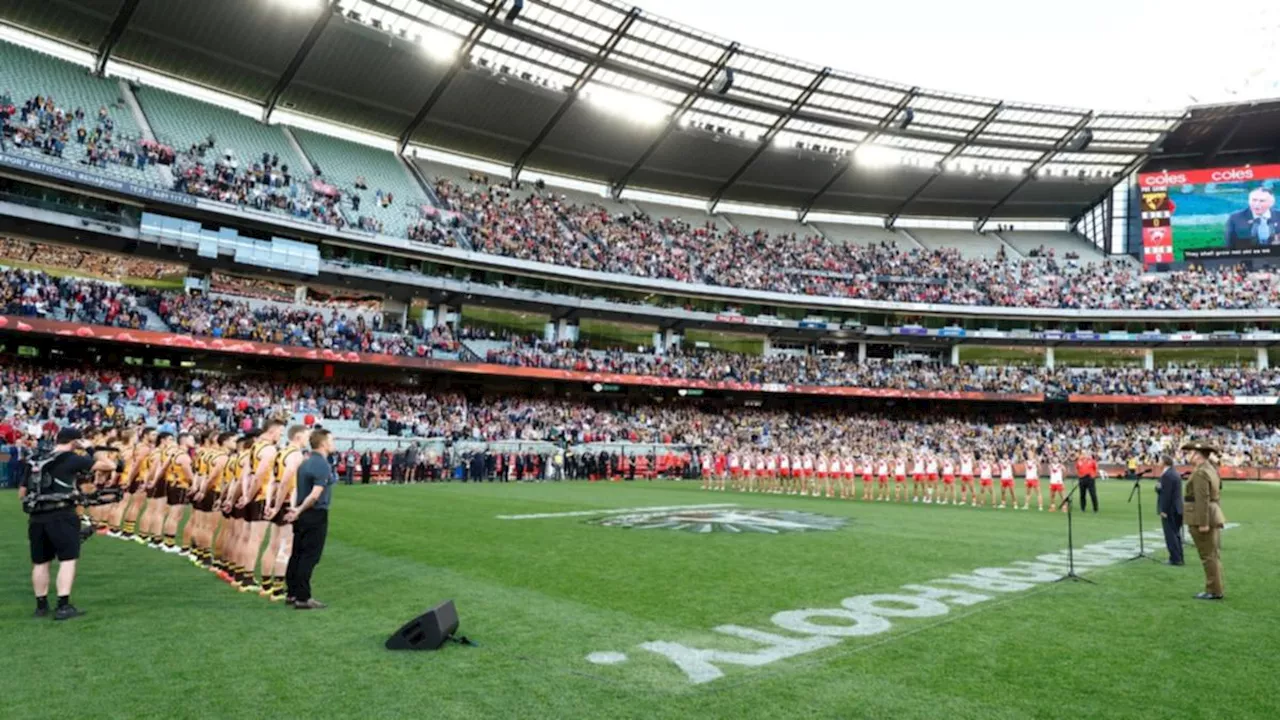 Two men injured during violent brawl inside exclusive MCC room during Sydney v Hawthorn clash