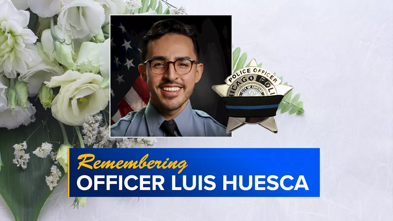 Family to gather to remember fallen Chicago Police Officer Luis Huesca at funeral