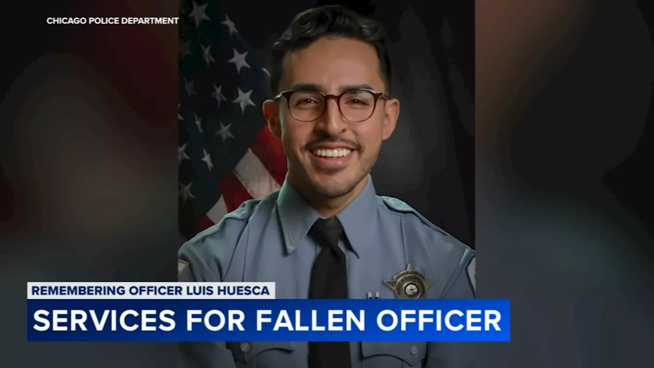 Slain CPD Officer Huesca's stolen service weapon recovered as search continues for suspect