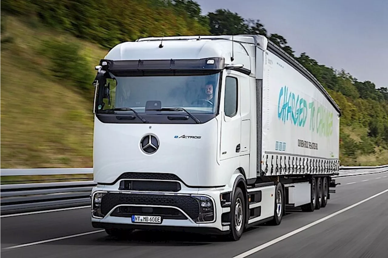 Debutto italiano per Mercedes-Benz eActros 600 full electric