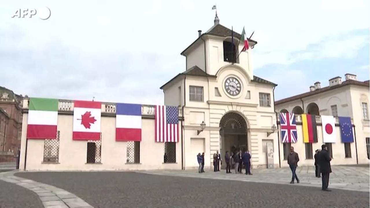 G7 sull'ambiente, il ministro Pichetto Fratin riceve i suoi omologhi