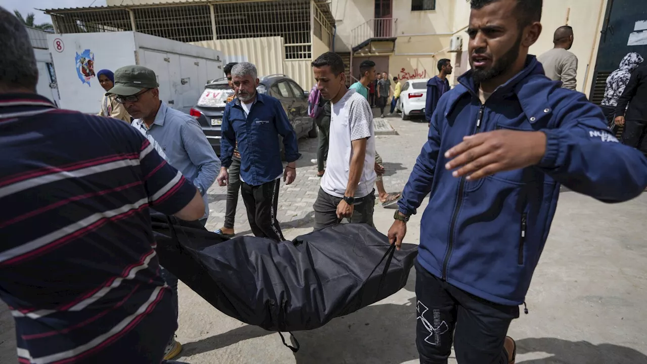  Israeli airstrikes on Rafah kill at least 22 people, Palestinian health officials say