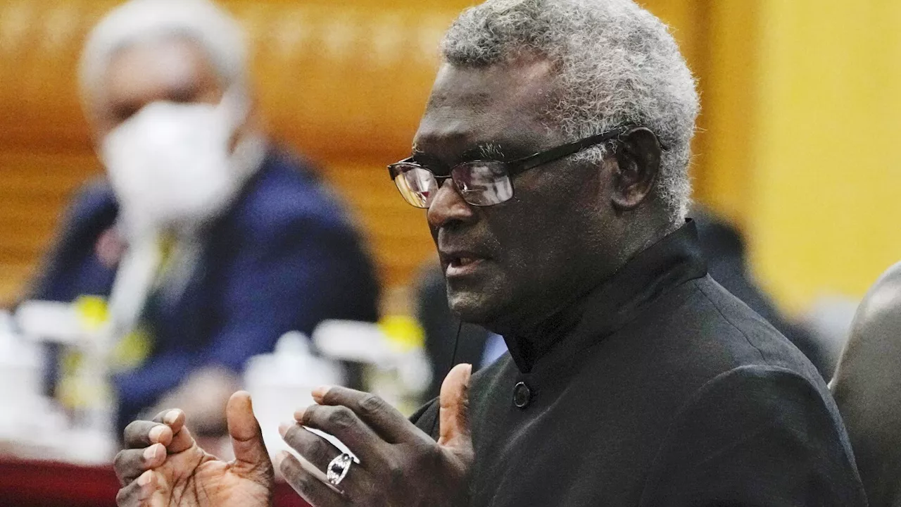 Solomon Islands pro-Beijing prime minister won't keep his job following elections