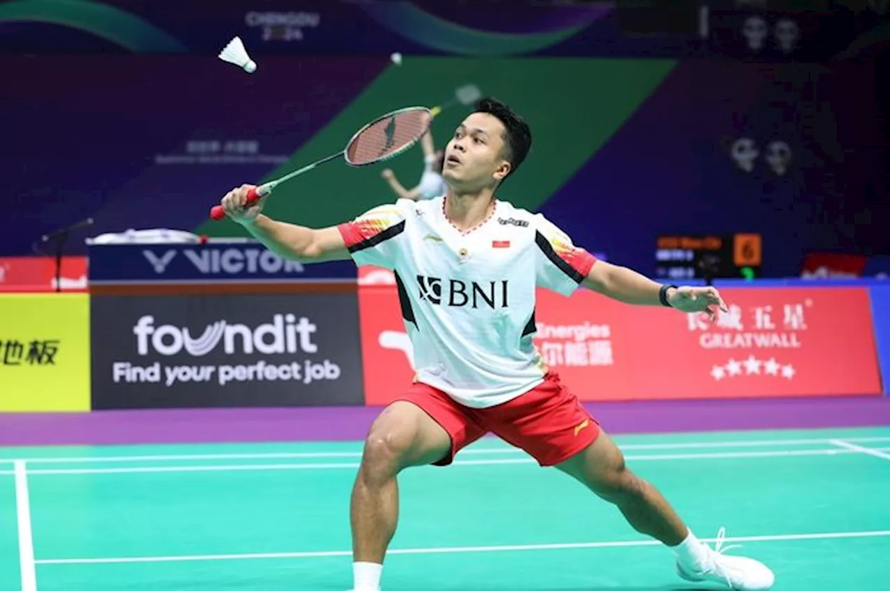 Tantangan Laga Buta, 42 Menit Ginting untuk Adaptasi dari Juara Dunia ke Peringkat 105