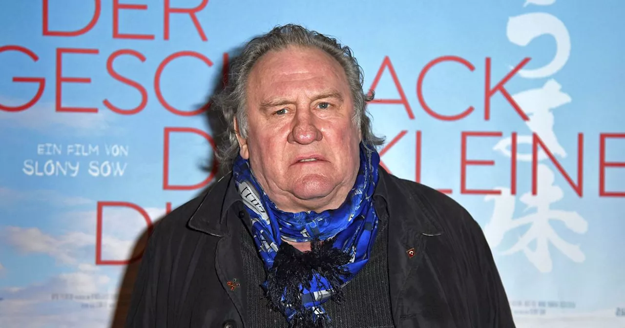 Gérard Depardieu wegen Vergewaltigungsvorwürfen in Gewahrsam