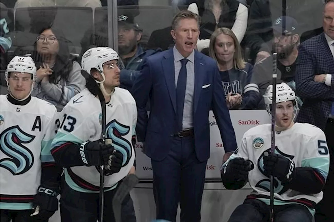 Seattle Kraken fire coach Dave Hakstol after leading the franchise for its first 3 seasons