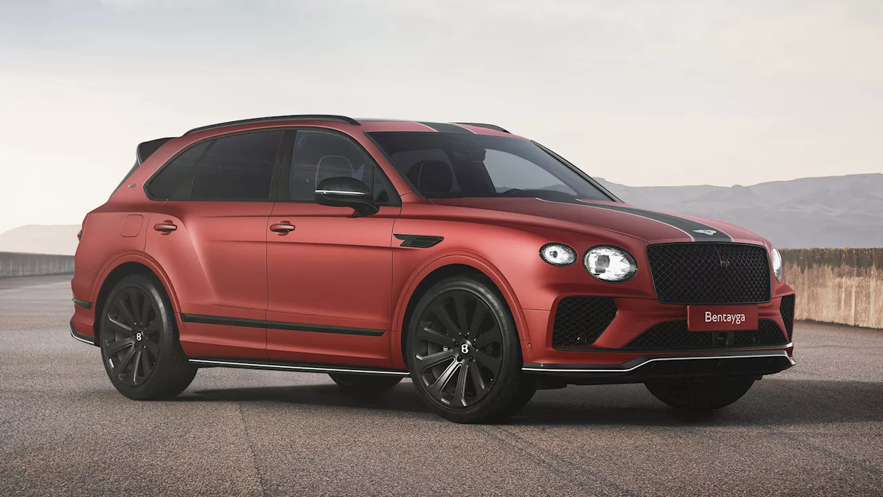 Bentley Bentayga Apex Edition Goes All-In On Carbon Fiber