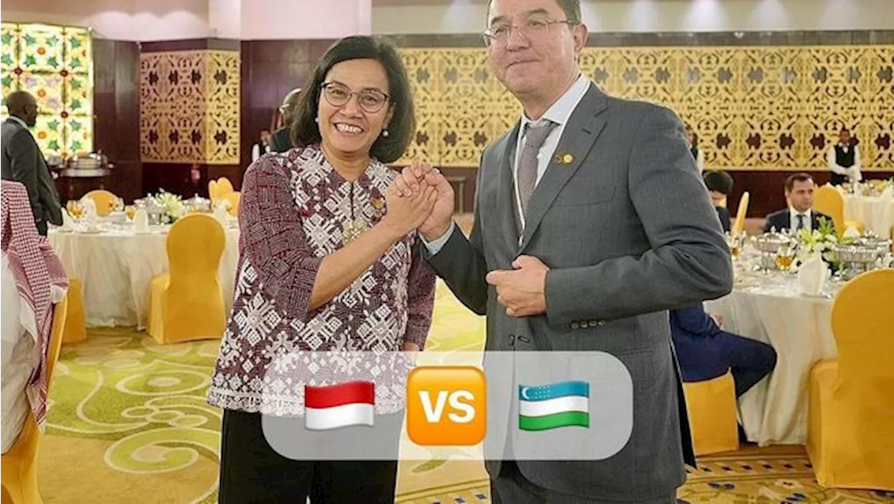 Sri Mulyani ke Menkeu Uzbekistan: Tim Garuda Akan Menang di Semifinal