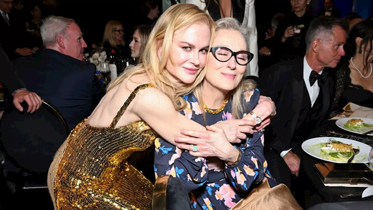 Meryl Streep jokes that Nicole Kidman is so good at acting it’s ‘traumatizing’