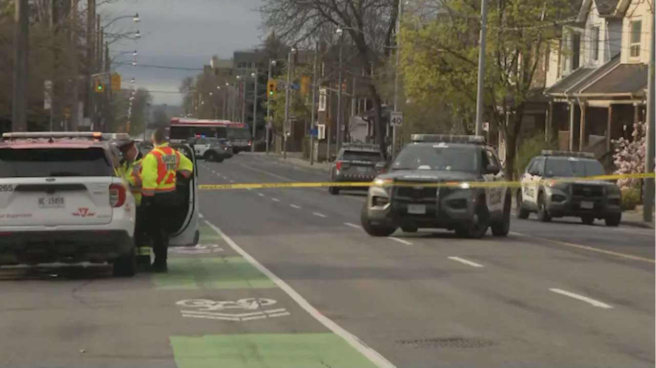 Pedestrian struck by TTC bus in Toronto's east end critically injured