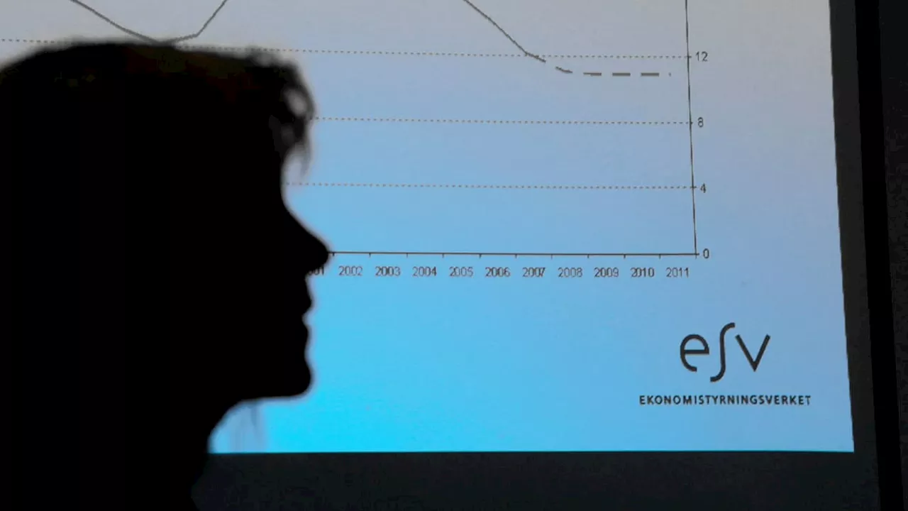 ESV: Underskott i statens budget i mars