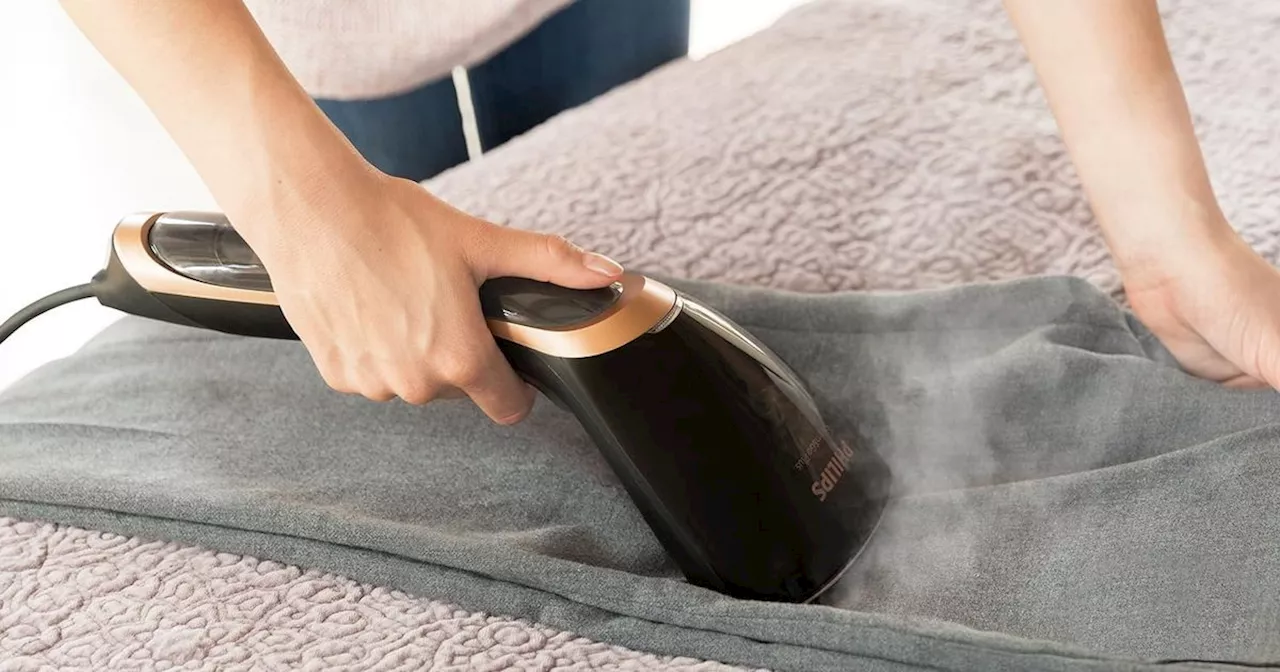 Shoppers praise 'game changing' handheld steamer that can be used on curtains