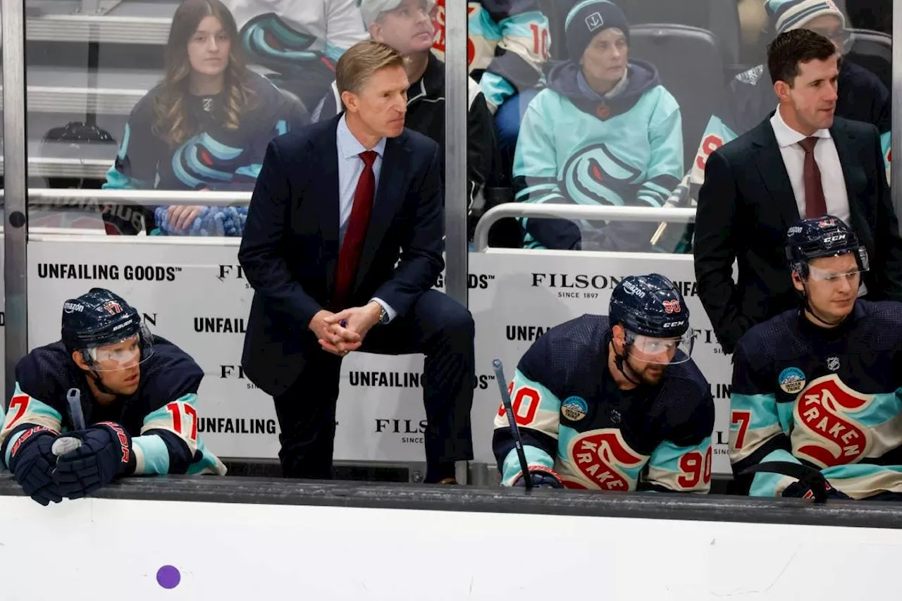 Kraken fire head coach Dave Hakstol