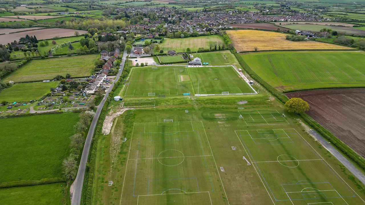 Village that inspired The Archers at war with local football club over claims rowdy antics are...