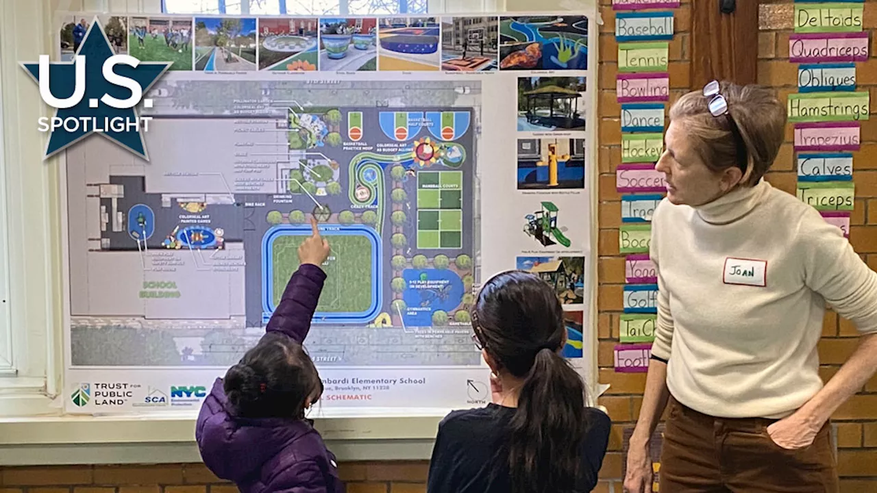 The ‘green team’: New York City’s new playgrounds designed by students