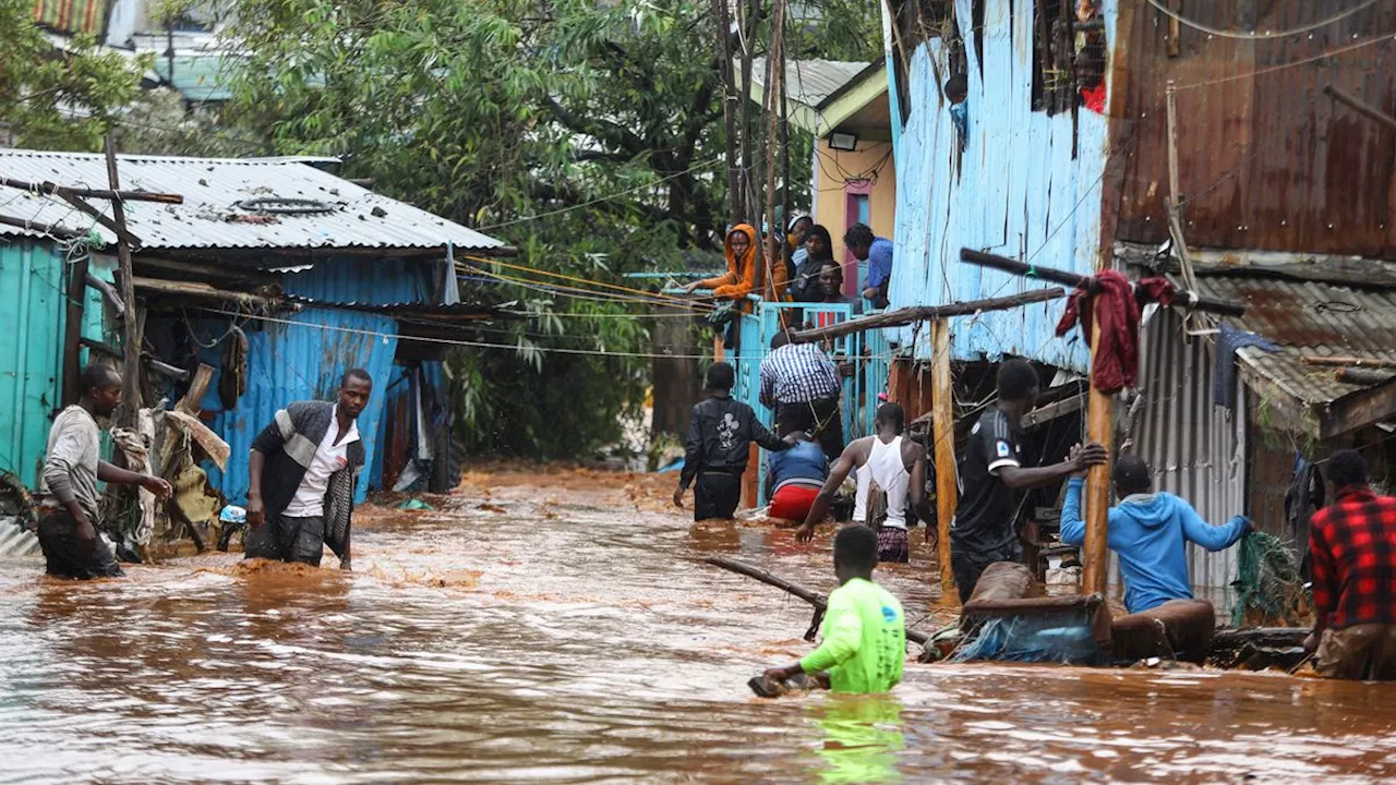 Starkregen und Überschwemmungen: Mindestens 42 Tote nach Dammbruch in Kenia