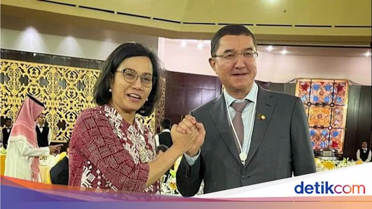 Bertemu Menkeu Uzbekistan, Sri Mulyani Bilang Tim Garuda Indonesia Akan Menang!