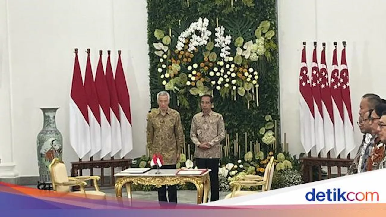 Tawaran Investasi Jokowi ke PM Singapura: Manufaktur Tekstil-Industri Halal