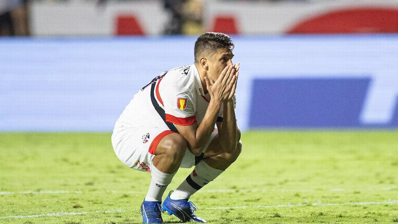 Pablo Maia sofre lesão em treino do São Paulo e para por no mínimo 8 semanas