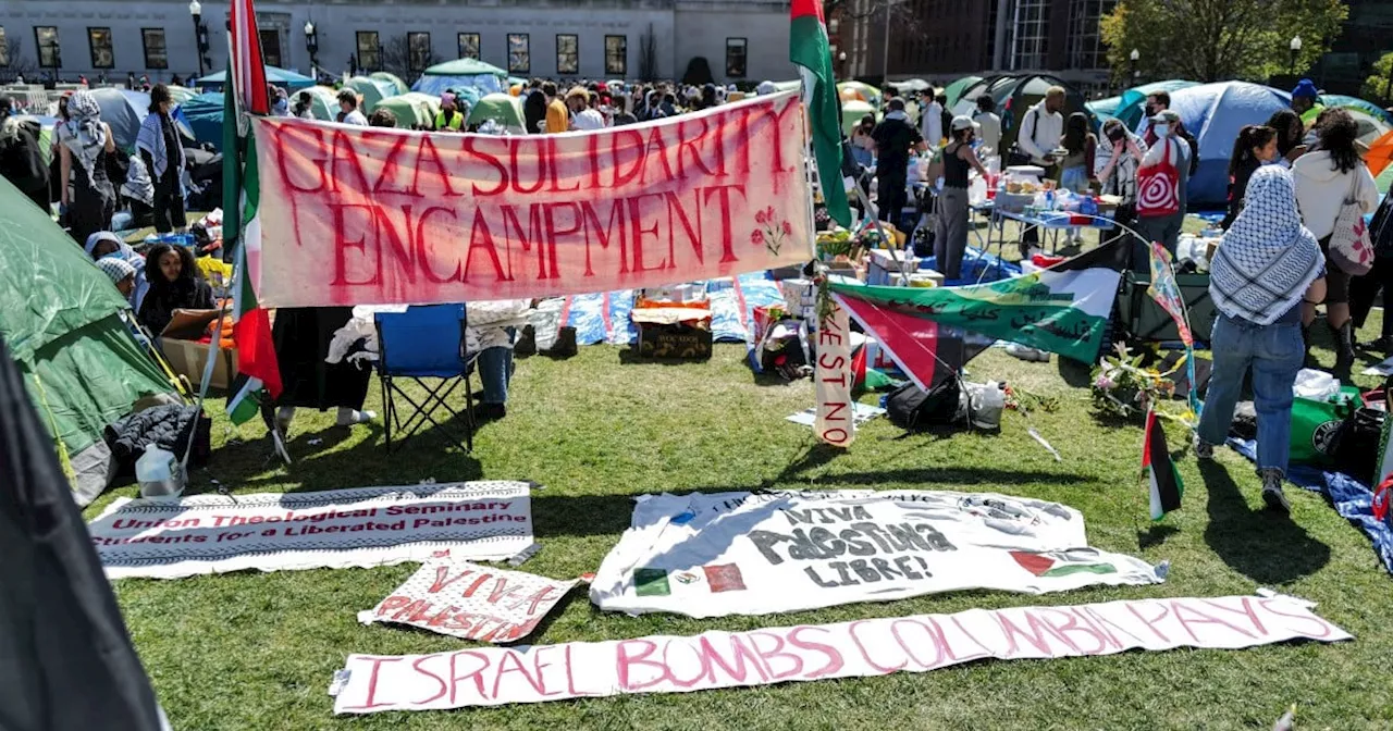 White House urges 'peaceful' campus protests after hundreds arrested