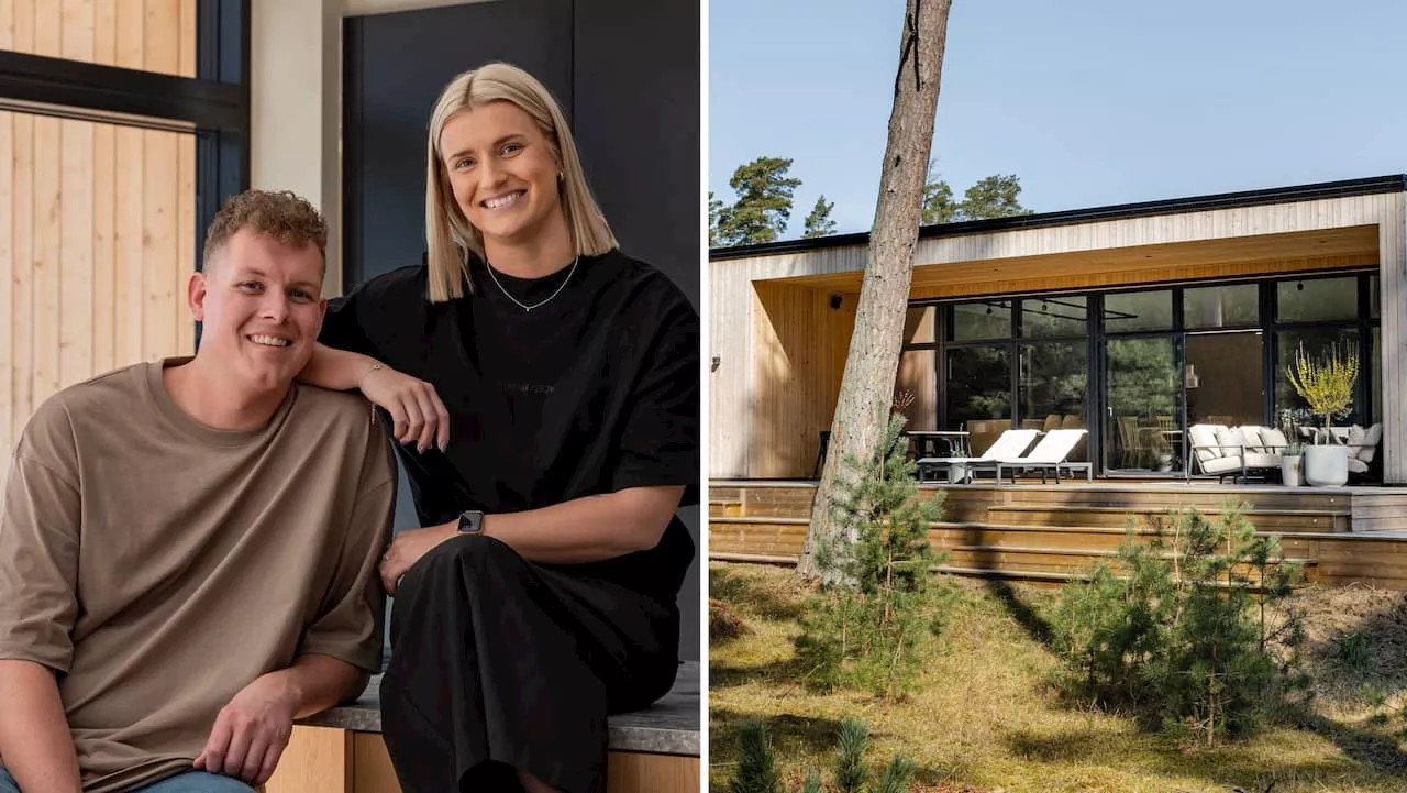 Annas och Henriks nybygge intill skogen: ”Ritade om huset åtta gånger”