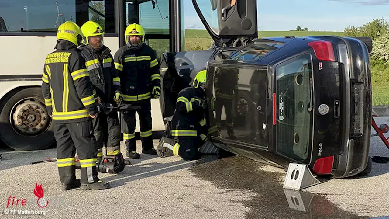 Bgld: Inspektionsübung 2024 bei der Feuerwehr Mattersburg