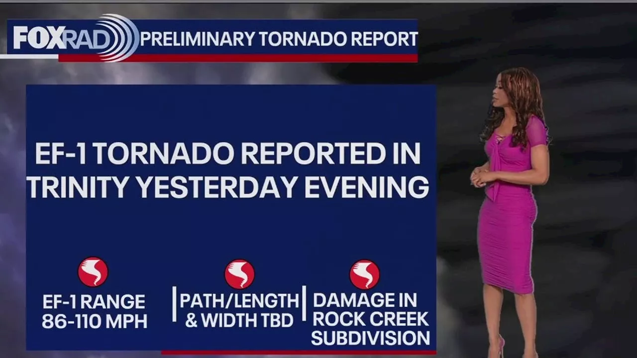 Houston weather: EF-1 tornado confirmed in Trinity County after Sunday storms