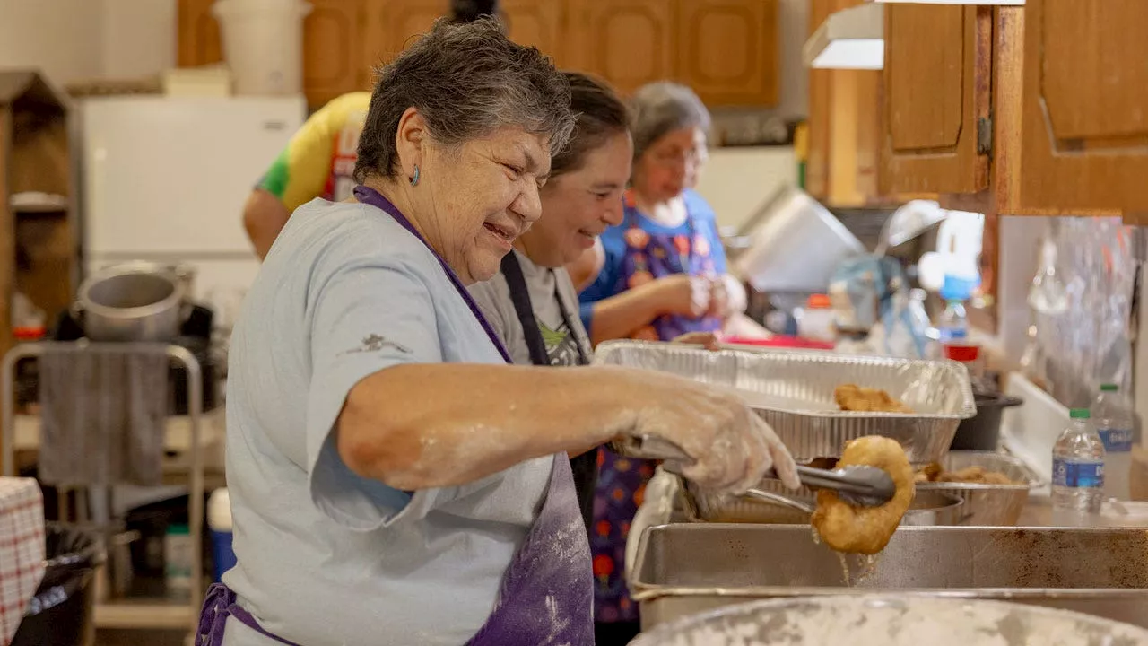 Oklahoma Native American community sees yearly return of popular wild onion dinners