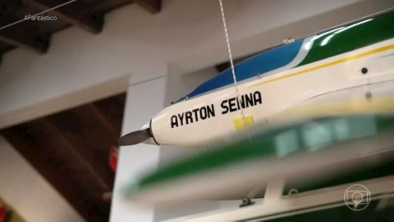 Fantástico mostra com exclusividade refúgio onde Ayrton Senna guardava coleções de aviões e carrinhos