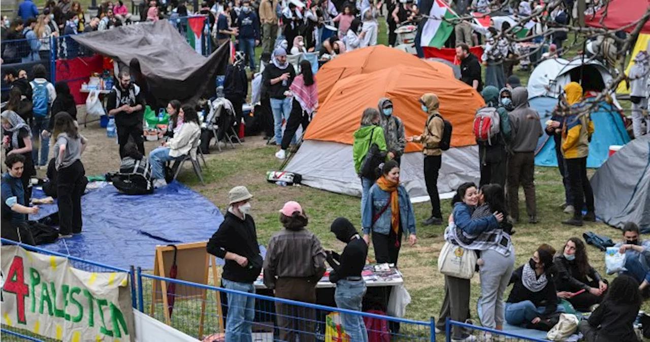 Protesters at McGill encampment demand university divest from Israel