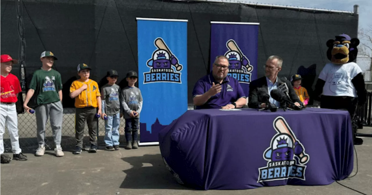 Saskatoon Berries to sponsor Junior Berries divisions during 2024 baseball season