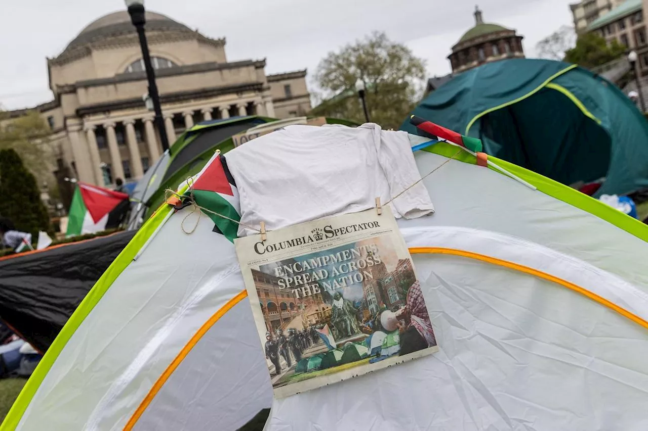 Columbia threatens to suspend pro-Palestinian protesters after talks fail