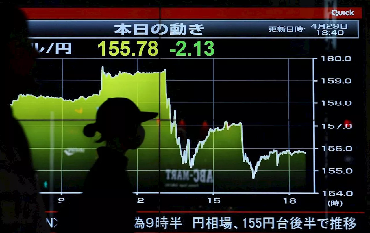 Japan’s yen jumps against the dollar on suspected intervention