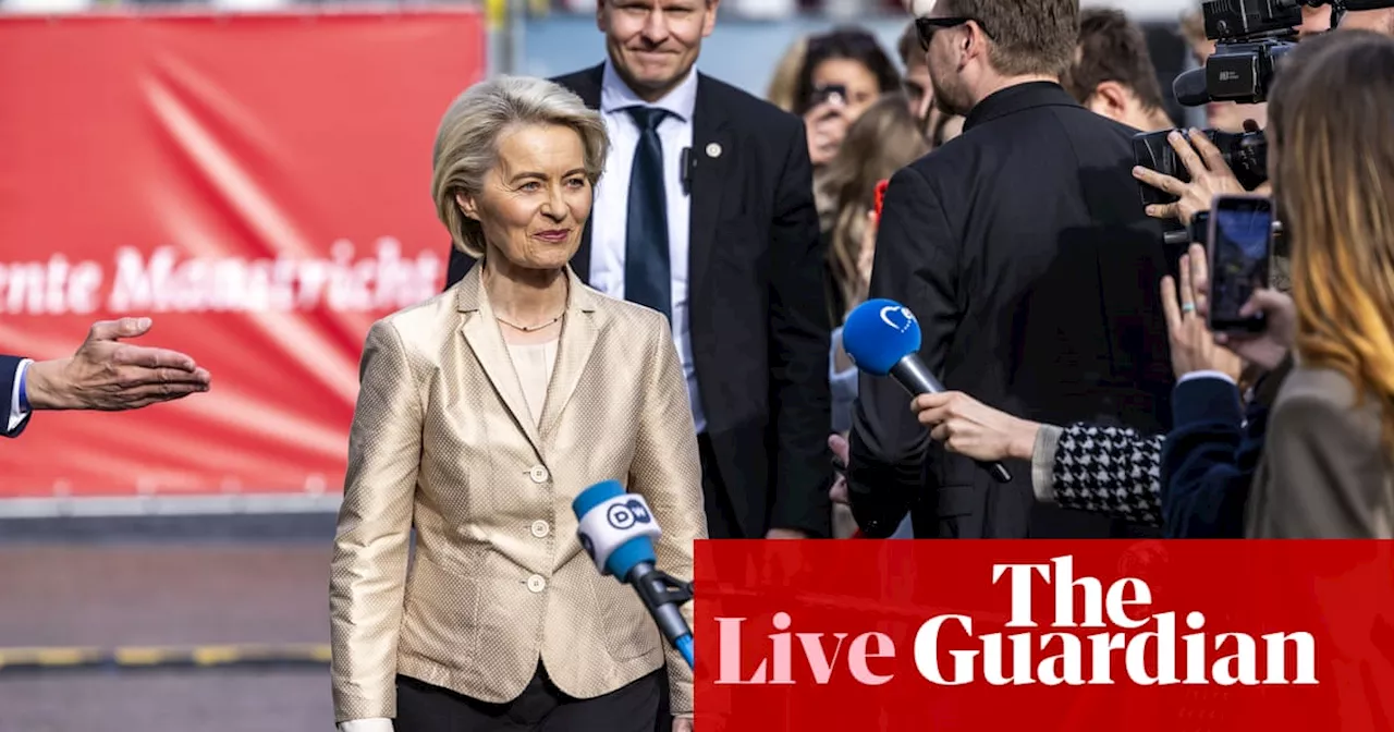 Europe live: European Commission presidential candidates battle it out in Maastricht debate