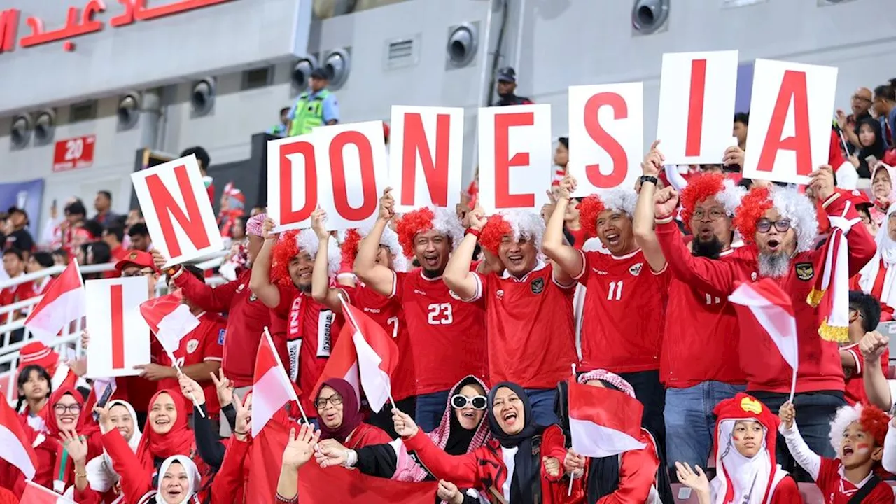 Dukung Indonesia U-23, Rekor Penonton di Qatar dan Nobar di Seluruh Indonesia