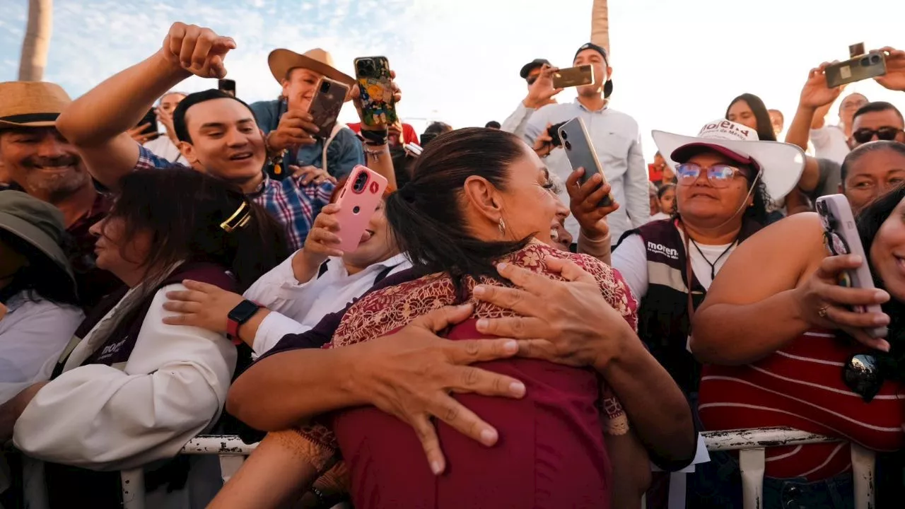 Claudia Sheinbaum arriba a sede del segundo debate presidencial; promete que presentará propuestas y resultados