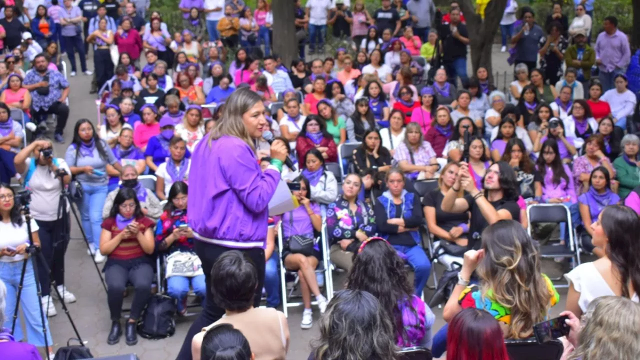 Colectivos de mujeres respaldan a Nancy Núñez como próxima alcaldesa de Azcapotzalco