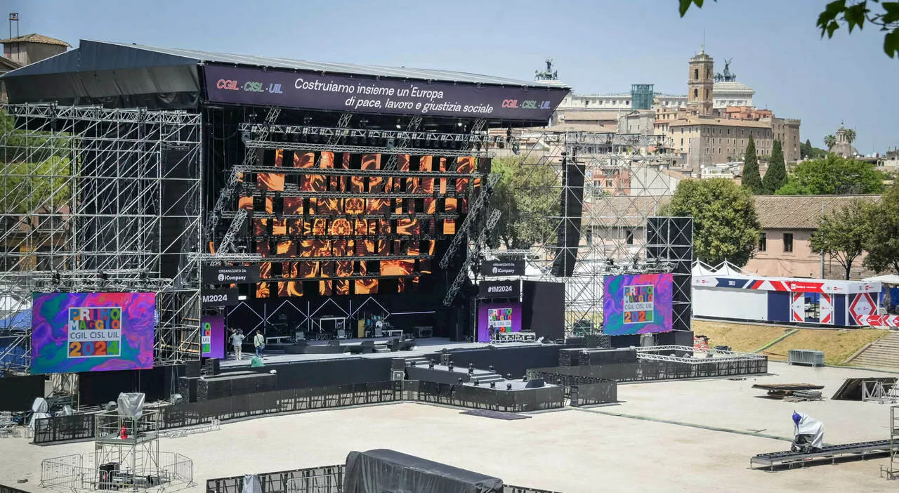 Concertone Primo Maggio, al Circo Massimo c’è Geolier: oggi le prove con BigMama (in attesa della scaletta)