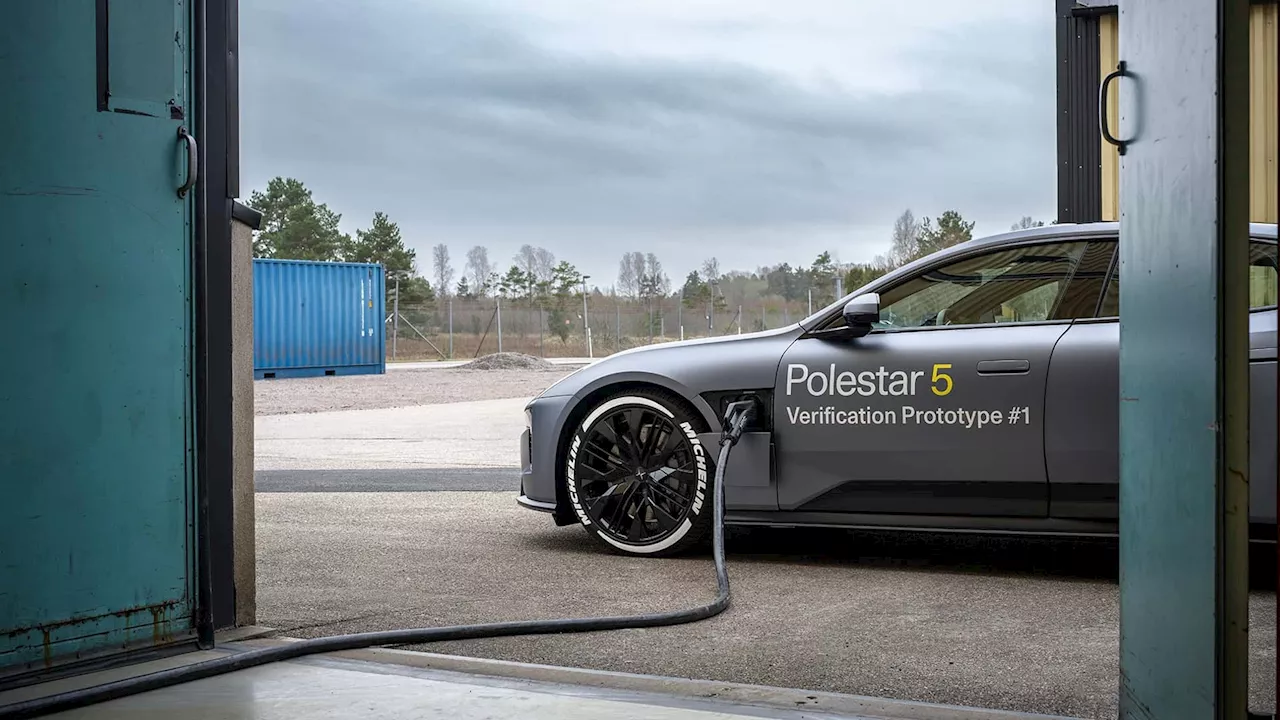 Polestar 5 Prototype Charges 10-80% In 10 Minutes At Over 370 KW