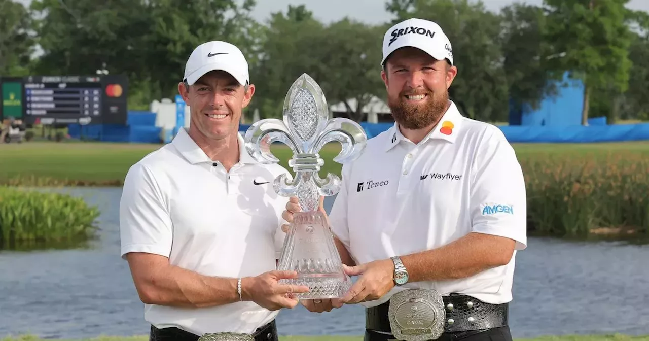 Rory McIlroy and Shane Lowry prize money from Zurich Classic of New Orleans win