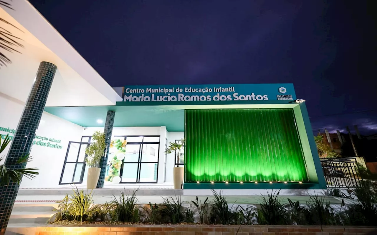 Prefeitura de Saquarema inaugura Centro de Educação com capacidade para 450 crianças