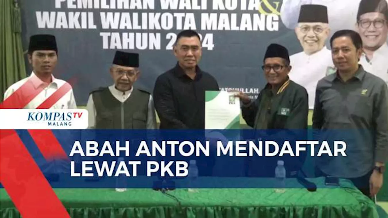 Pernah Jadi Narapidana Korupsi, Abah Anton Mendaftar Bakal Calon Wali Kota