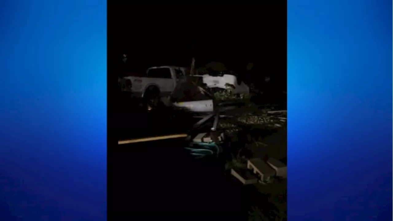 Damage, injuries reported after strong storm moves through Trinity County