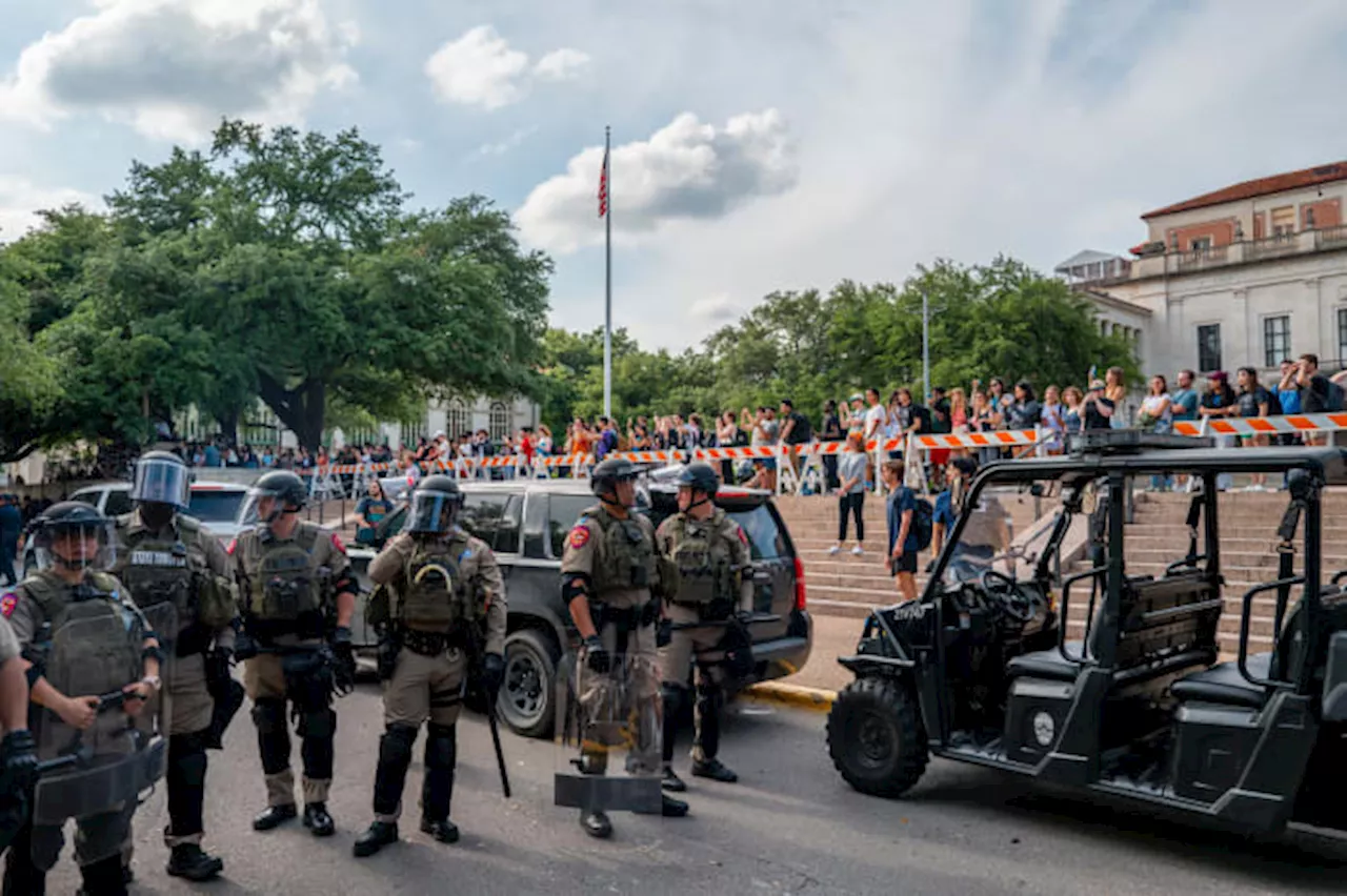 Police arrest protesters at the University of Texas-Austin after students reportedly defy deadline to disperse