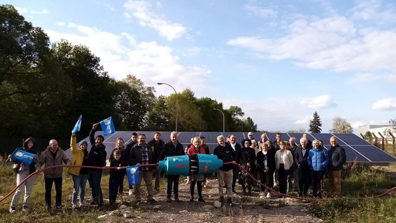 Énergie : allumage du parc solaire de Couscouilh sur une ancienne friche industrielle de Bordères