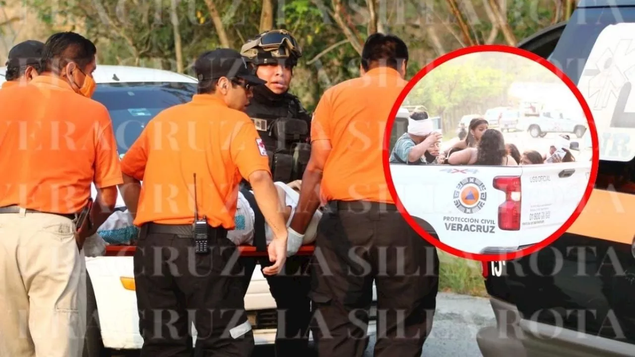 Papantla: Esta es la lista de lesionados tras volcadura de autobús; hay 2 muertos