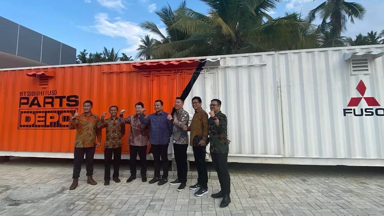 Dukung Industri Nikel di Indonesia, Mitsubishi Fuso Bangun Part Depo ke-19 di Morowali